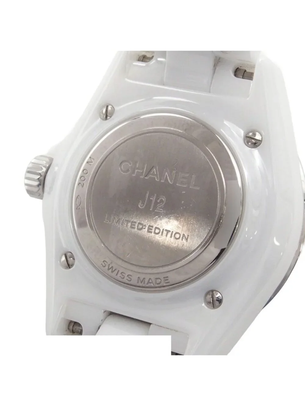 Chanel Wanted de Chanel White Ceramic SS Watch Battery Powered Quartz